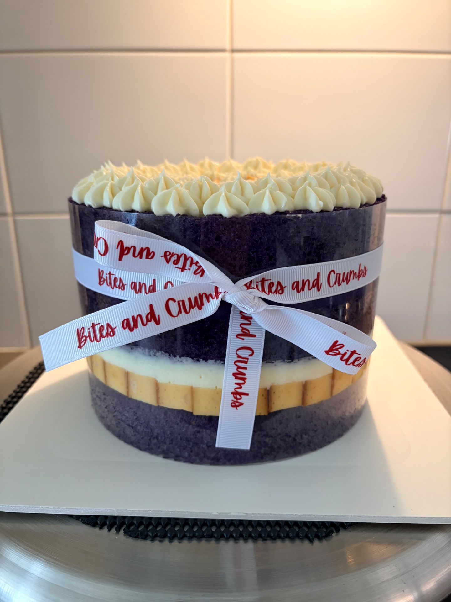Ube Leche Flan Cake