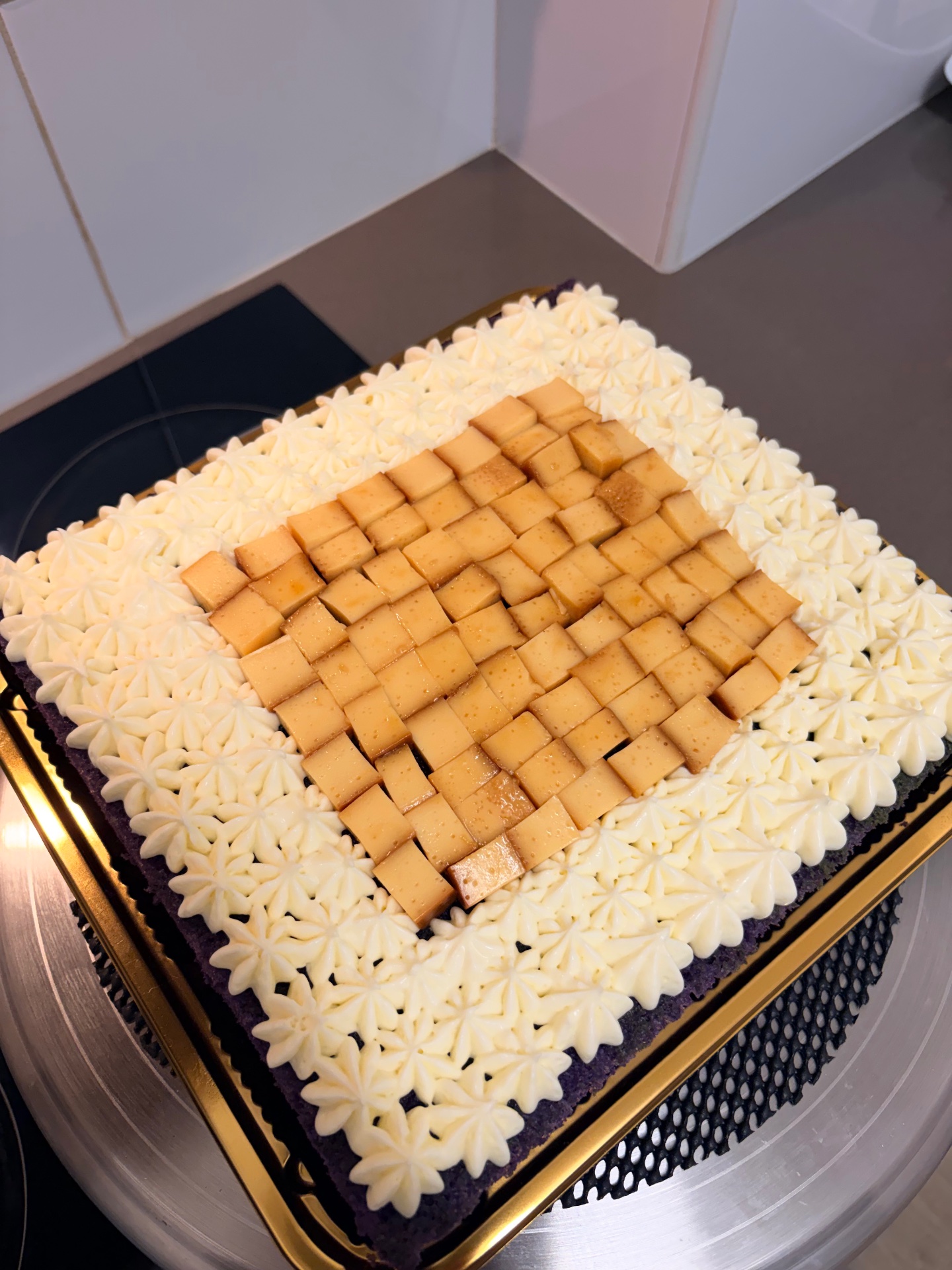 Ube Leche Flan Cake 2