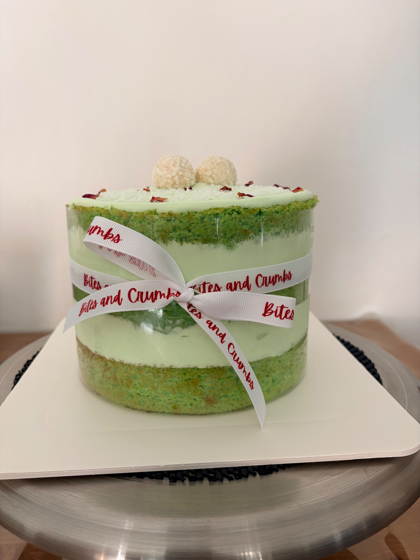 Pandan Macapuno Cake